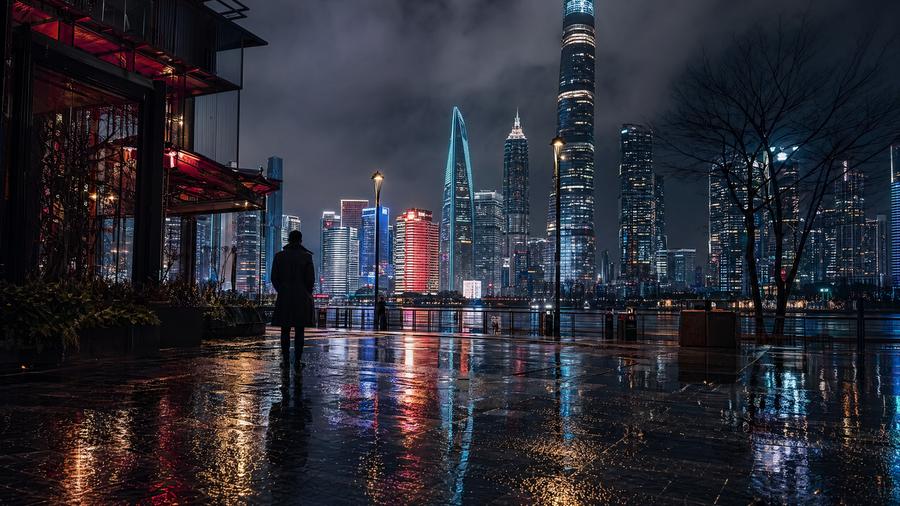 抖阴城市夜景短视频拍摄视频教程
